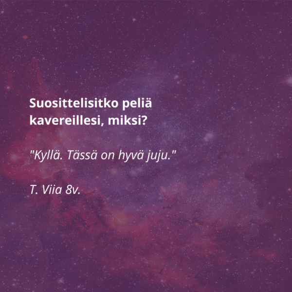 Tässä pakopelissä on kiva juju