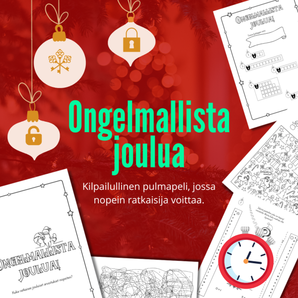Ongelmallista joulua! -ohjelmaa pikkujouluun