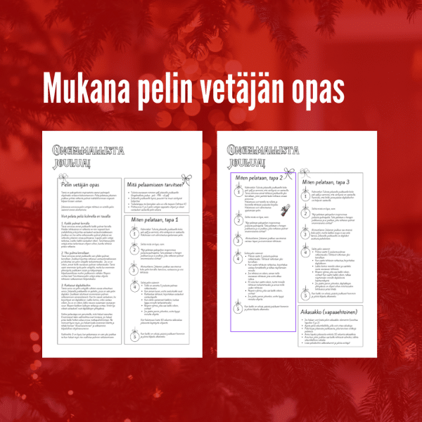 Ongelmallista joulua! -ohjelmaa pikkujouluun - Image 3